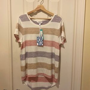 Market & Spruce Juuna Hi Lo Knit Top ~ Off white ~ Large